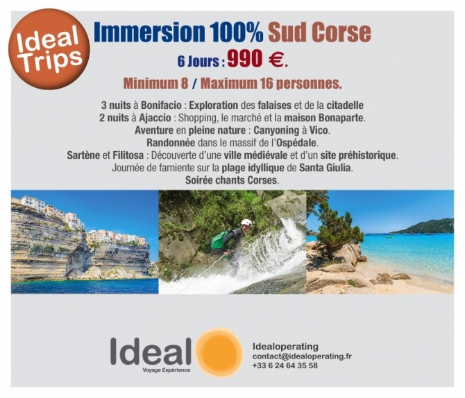 Immersion 100% Sud Corse… - idealoperating
